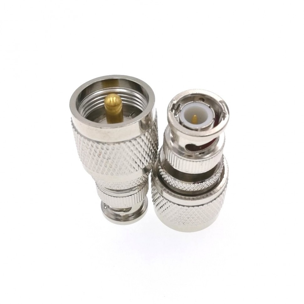 ВЧ-адаптер UHF(male) PL259-BNC(male)