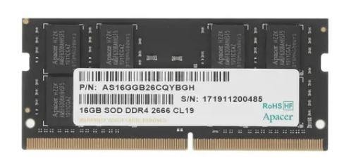 Модуль памяти для ноутбука SODIMM 16GB DDR4-2666 ES.16G2V.GNH APACER