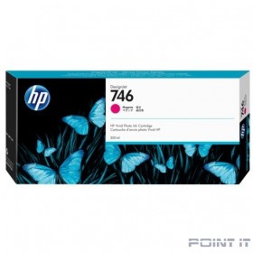 HP  P2V78A Картридж HP 746 струйный пурпурный {HP DesignJet Z6/Z9+ series, (300 мл)}