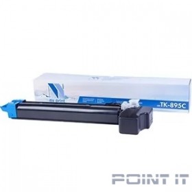 NV Print  TK-895C Тонер-картридж для Kyocera-Mita FS-C8025MFP/8020MFP, C, 6K