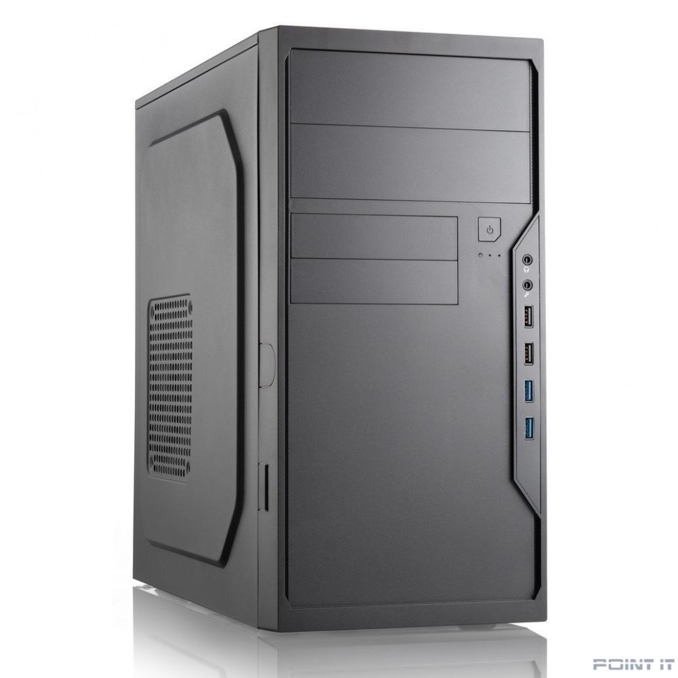 Корпус без блока питания/ Case Foxline FL-733R, mATX, 2x5.25EXT, 2x3.5EXT, 5x3.5INT, 2xUSB3.0, 2xUSB2.0, HDA, w/o FAN, w/o PSU, no pwr cord