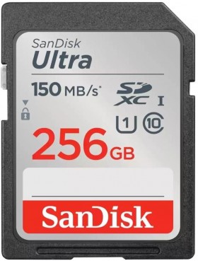 Карта памяти SDXC 256GB UHS-I SDSDUNC-256G-GN6IN SANDISK