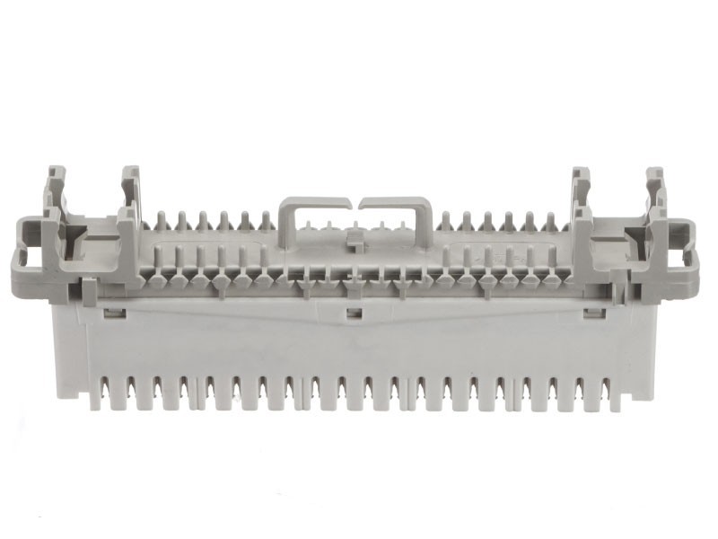 Плинт LSA Profil размыкаемый, ABS, 10 пар, металлические контакты, универсальный, нумерация (0-9), бело-серый NETKO Optima SB