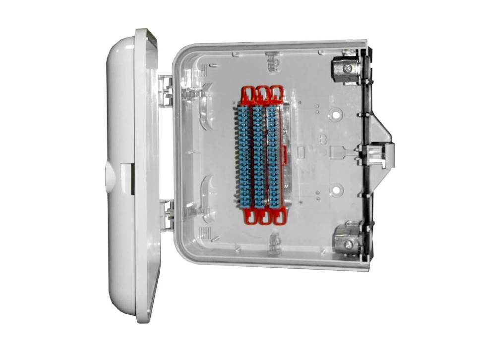 Коробка распределительная на 3 плинта на защёлке, тип POUYET