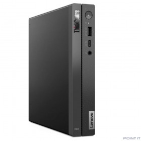 Lenovo Neo 50q G4 Tiny Nettop Intel Core i3 1215U(1.2Ghz)/8192Mb/512SSDGb/BT/WiFi/war 1y/1.11kg/black /VESA / RUS_kbd/noOS