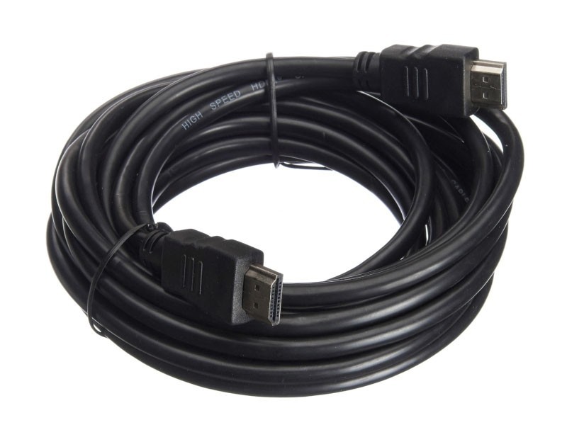 Шнур аудио-видео HDMI-HDMI (1.4, 3D) цвет: золото (5,0м), NETKO Optima