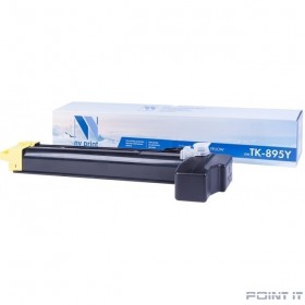 NV Print  TK-895Y Тонер-картридж для Kyocera-Mita FS-C8025MFP/8020MFP, Y, 6K