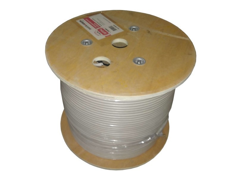 Кабель SFTP4 cat.5е, одножильный, экранированный + оплетка, Cu, NETKO Optima 3м