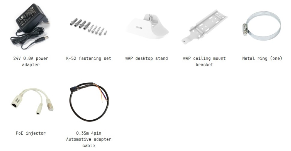 IoT маршрутизатор MikroTik wAP LR8G kit