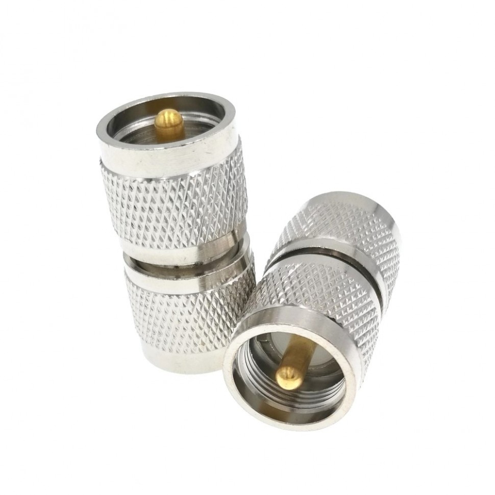 ВЧ-адаптер UHF(male) PL259-UHF(male) PL259