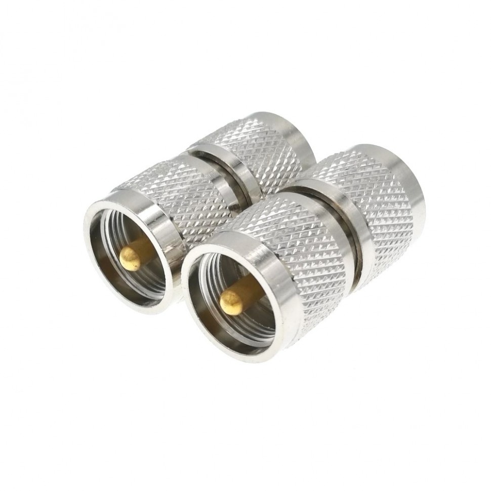 ВЧ-адаптер UHF(male) PL259-UHF(male) PL259