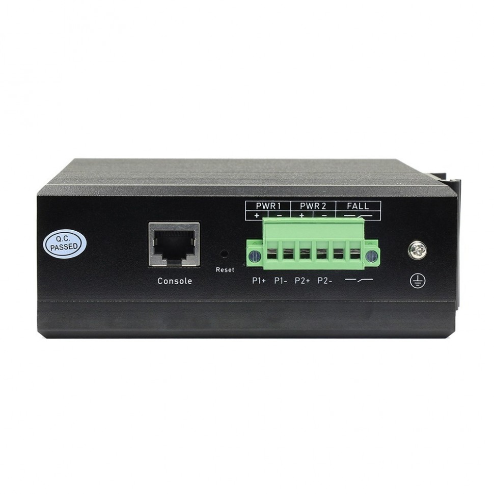AN-SXGM10P8A - промышленный 10-портовый управляемый гигабитный L2+ коммутатор с PoE до 240Вт
