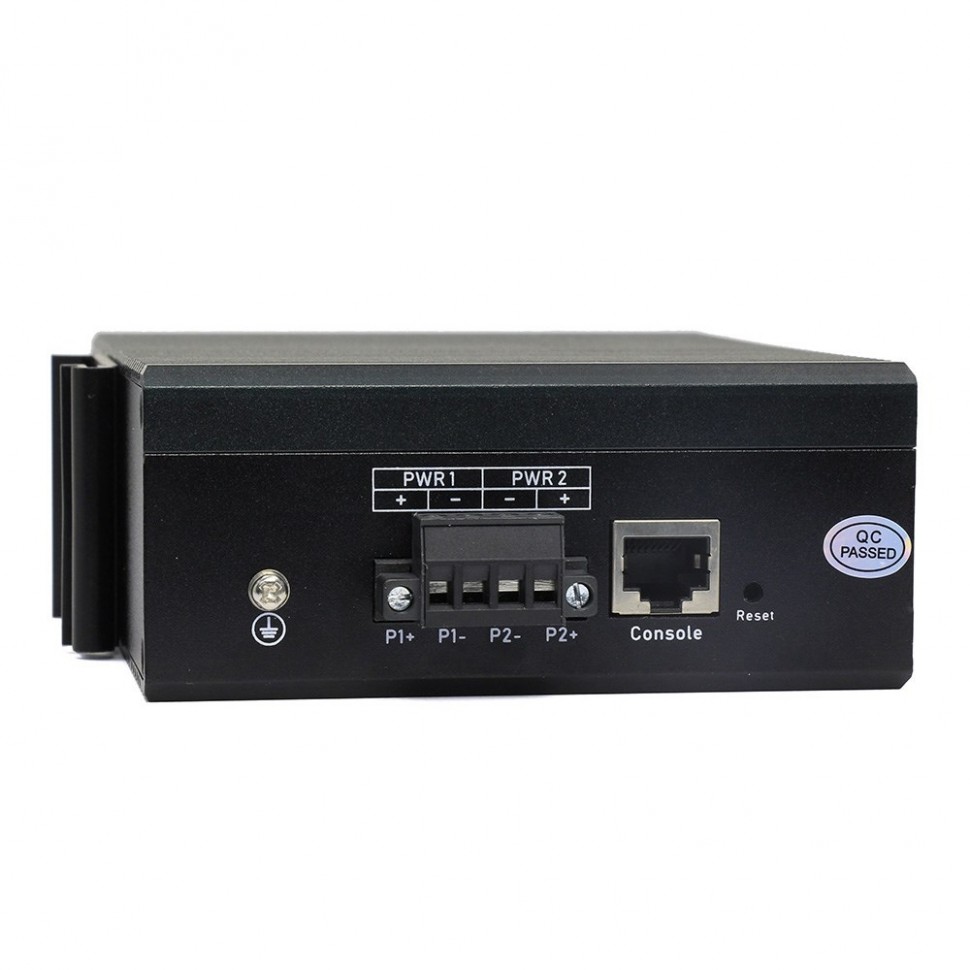 AN-SXGM10P8A - промышленный 10-портовый управляемый гигабитный L2+ коммутатор с PoE до 240Вт