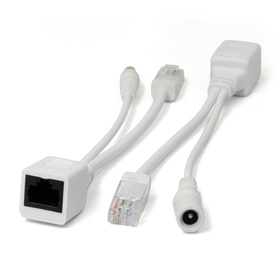 AN-PSIP - комплект для передачи питания в кабеле Ethernet по свободным парам белый