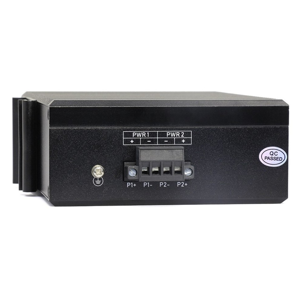 AN-SXG10P8B - промышленный 10-портовый гигабитный коммутатор с HiPoE до 480Вт