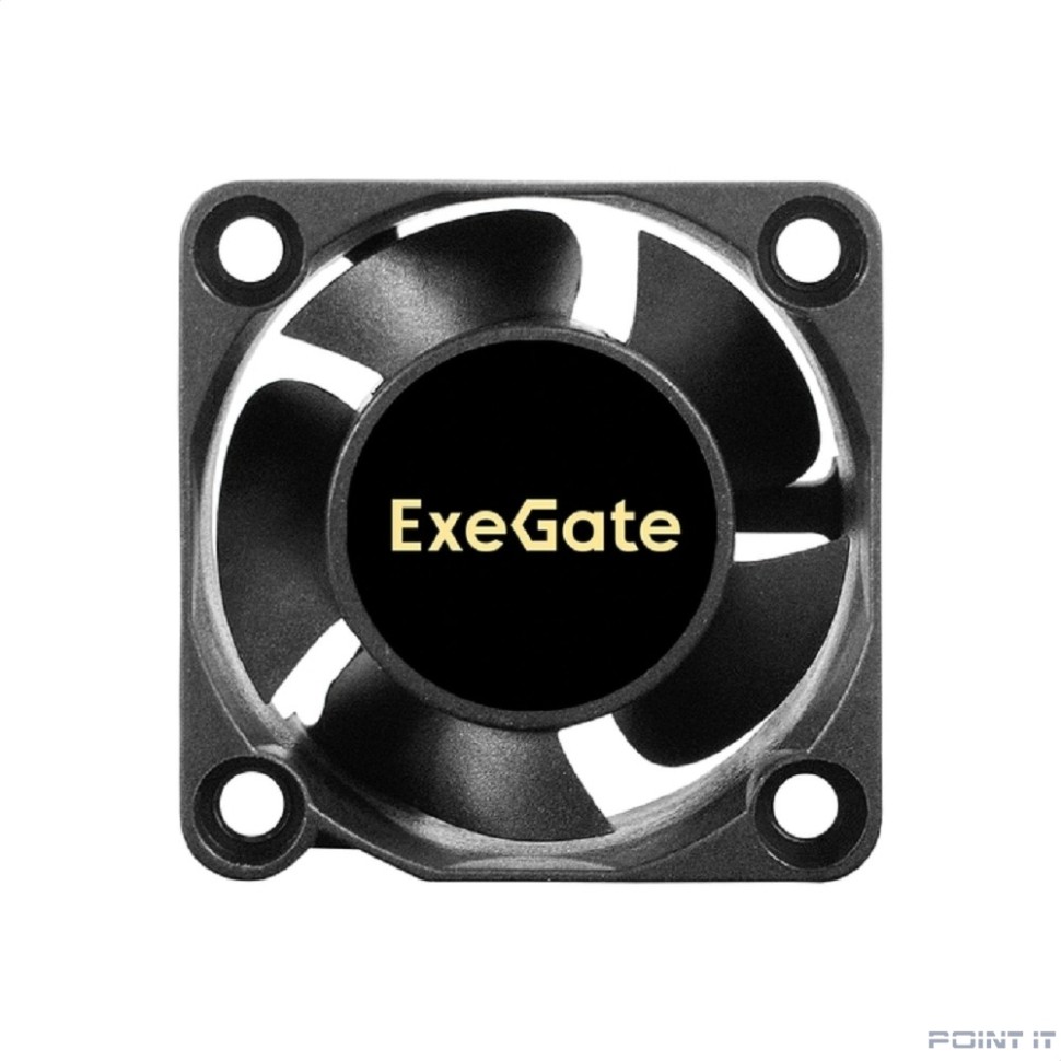 Exegate EX297068RUS Вентилятор 24В DC ExeGate EX04020B3P-24 (40x40x20 мм, 2-Ball (двойной шарикоподшипник), 3pin, 8000RMP, 33,2dBA)