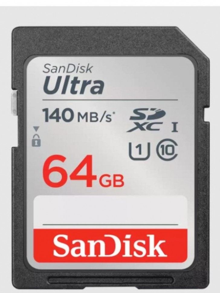 Карта памяти SDXC 64GB UHS-I SDSDUNB-064G-GN6IN SANDISK