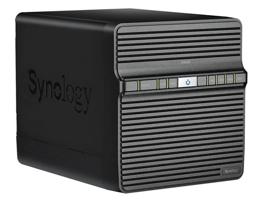 СХД настольное исполнение 4BAY NO HDD DS423 SYNOLOGY