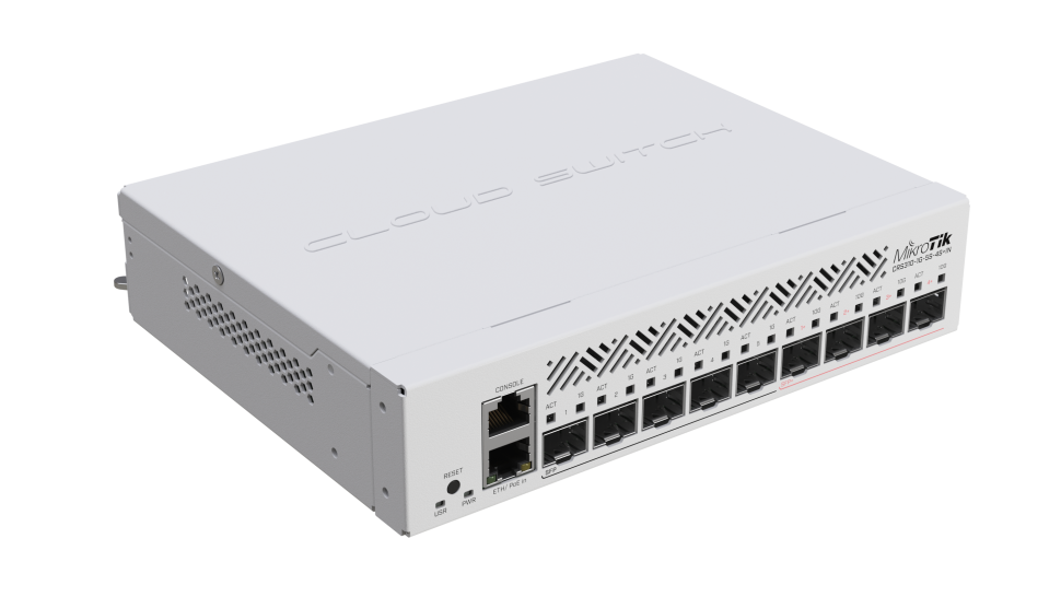 Коммутатор MikroTik CRS310-1G-5S-4S+IN