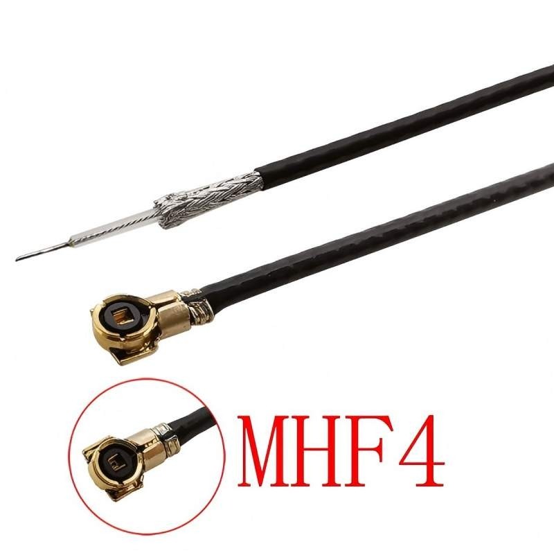 Адаптер для модема (пигтейл) IPEX4(MHF4)-без разъёма кабель RF0,81 30см.