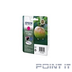 EPSON C13T12934011/4010/4012   Картридж для SX420W, SX425W,  SX525WD,  SX620FW, BX305F,  BX305FW,  BX320FW,  BX525WD,  BX625FWD, пурпурный, L (cons ink)