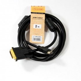 Кабель HDMI/DVI 2M LCG135F-2M TV-COM