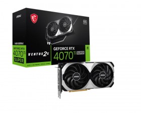 Видеокарта PCIE16 RTX4070TI SUPER 16G 4070TI SUPER 16G VEN 2X OC MSI