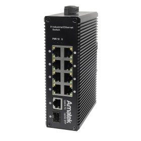 AN-SX10P8A - промышленный 10-портовый коммутатор с PoE до 240Вт