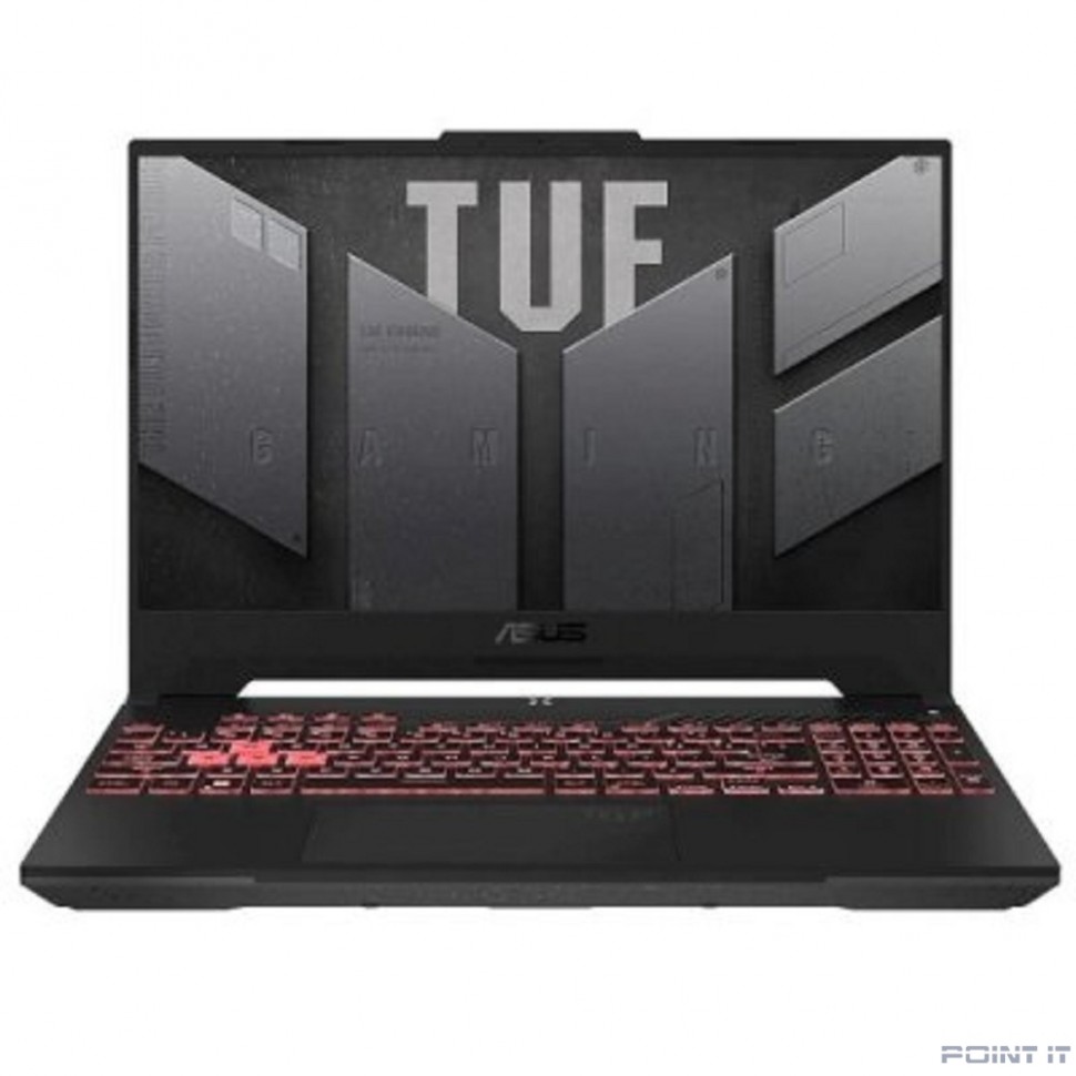 Ноутбук ASUS TUF Gaming F15 FX507ZC4-HN143 [90NR0GW1-M00B40] Grey {FHD i5-12500H/16Gb/512Gb SSD/RTX 3050-4Gb/DOS}