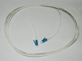 Пигтейл двухсторонний (оптический шнур) LC-LC/UPC SM buffer 0.9мм 9/125, 3м