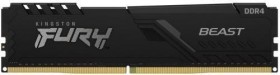 Модуль памяти FURY 8GB DDR4-3200 KF432C16BB/8,CL16, 1.35V BLACK KINGSTON