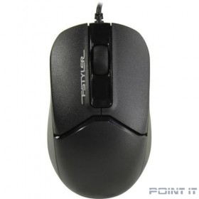Мышь A4Tech Fstyler FM12S черный оптическая (1200dpi) silent USB (3but)