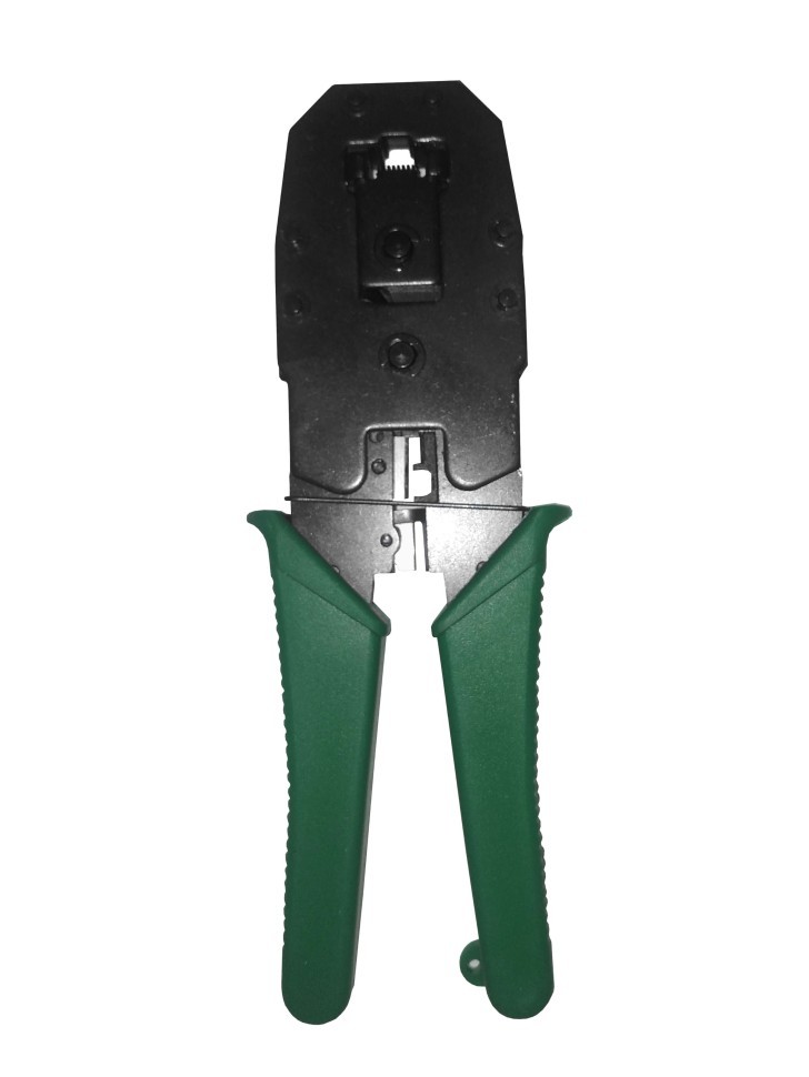 N-200 Инструмент для обжима (кримпер)  8P8C/RJ45,6P6C/RJ12,6P4C/RJ11,6P2C,4P4C,4P2C/Plugs&Dec/ OFF set plug 6P6C  металлический, NETKO Optima