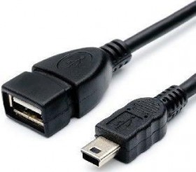Кабель USB AF-MINIUSB OTG 0.8M AT2821 ATCOM