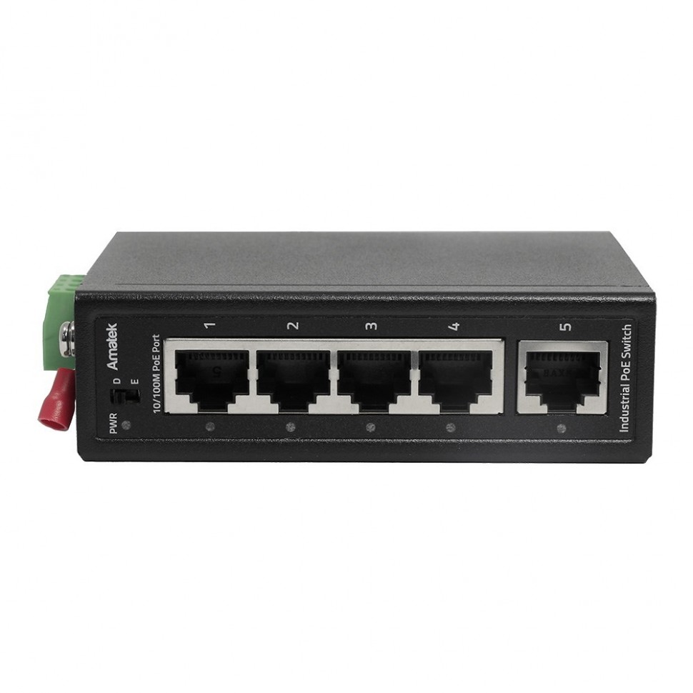 AN-SX5P4 - промышленный 5-портовый коммутатор с PoE до 120Вт