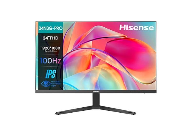 ЖК монитор HISENSE/24"/черный/3.5 кг 24N3G-PRO