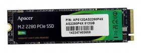 SSD жесткий диск M.2 PCIE 512GB AP512GAS2280P4X-1 APACER