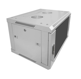 Шкаф настенный 12U серия WMA (Wall Maestro) (600х600х635), передняя дверь стекло, разборный, серый, Netko А