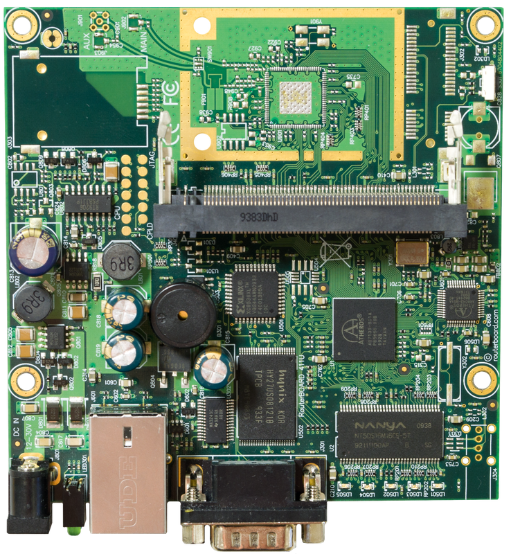 Маршрутизатор без корпуса MikroTik RB411