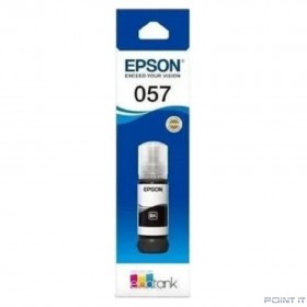 Чернила Epson 057 C13T09D198, для Epson, 70мл, черный