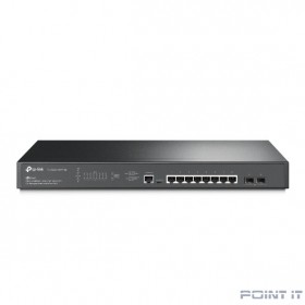 TP-Link SG3210XHP-M2 Управляемый коммутатор JetStream уровня 2+ с 8 портами PoE+ 2,5 Гбит/с и 2 портами SFP+