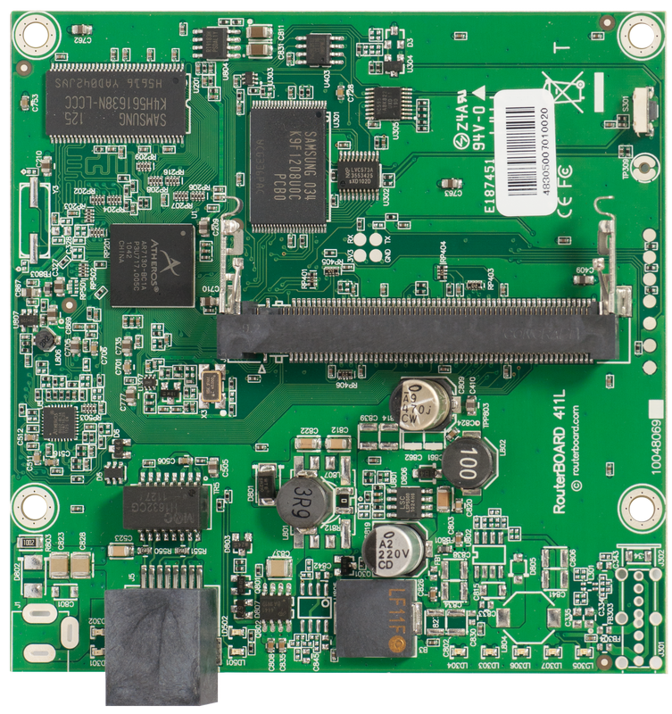 Маршрутизатор без корпуса MikroTik RB411L