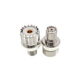ВЧ-адаптер mini UHF(female) - UHF(female) SO239