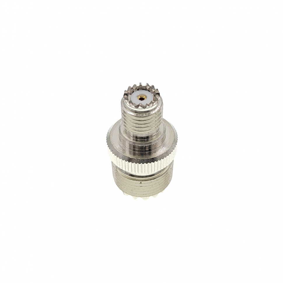ВЧ-адаптер mini UHF(female) - UHF(female) SO239