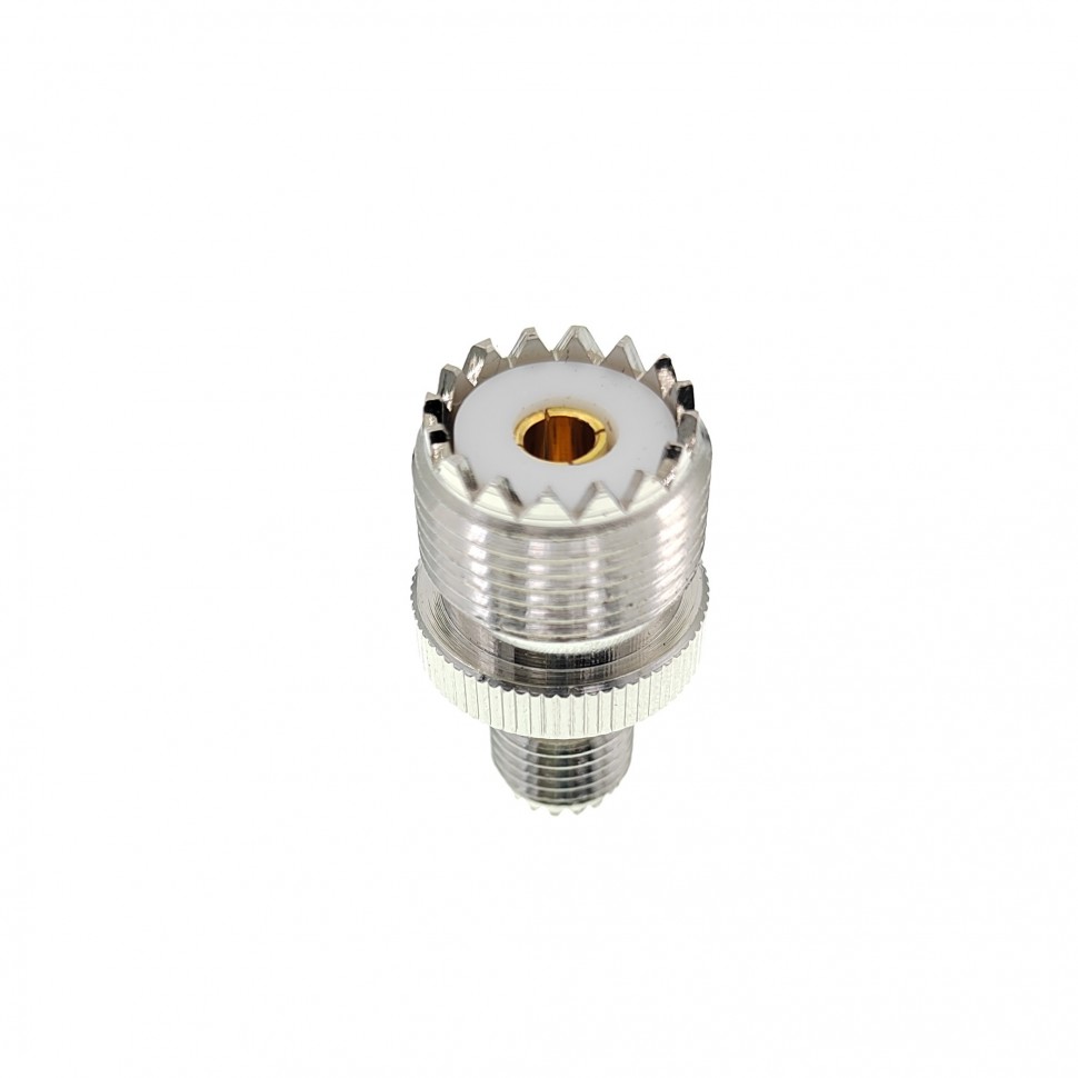 ВЧ-адаптер mini UHF(female) - UHF(female) SO239
