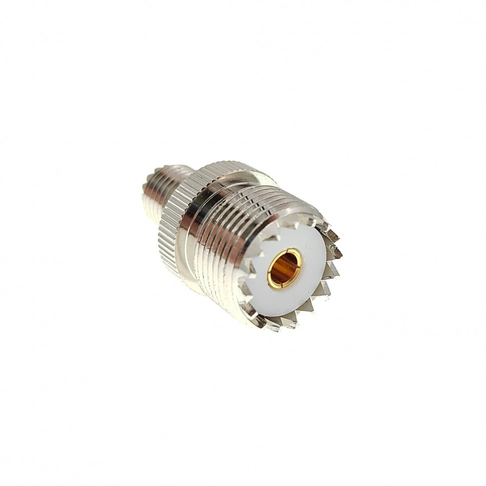 ВЧ-адаптер mini UHF(female) - UHF(female) SO239