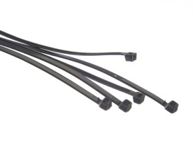 Стяжка нейлоновая 300*4.8 /100 шт/ светостойкая (черная), NETKO Optima