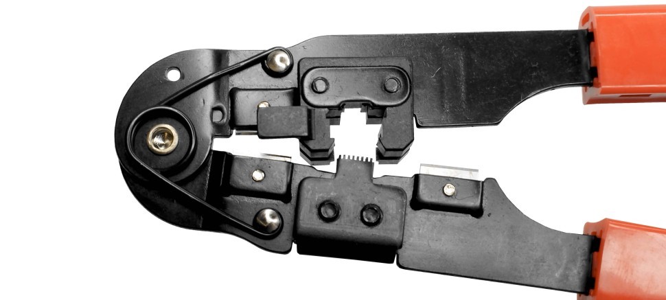 N-210N Инструмент для обжима (кримпер) 8p8c(RJ-45) металлический NETKO Optima