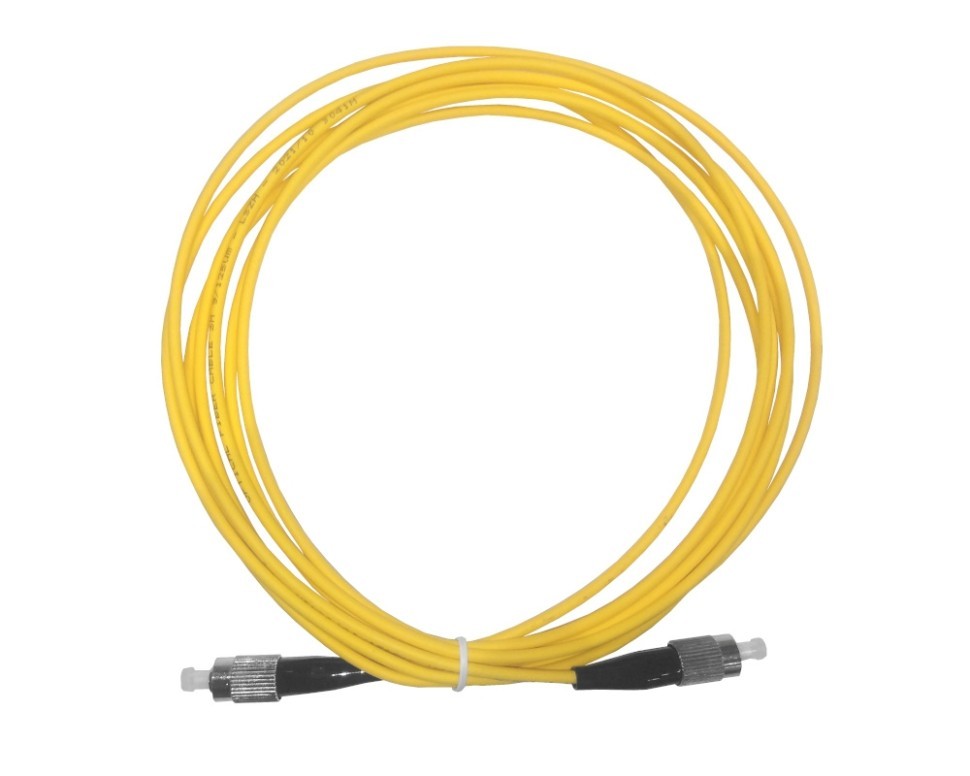 Патч-корд оптический соединительный FC-FC/UPC SM Simplex 3.0мм 9/125, LSZH 10 шт