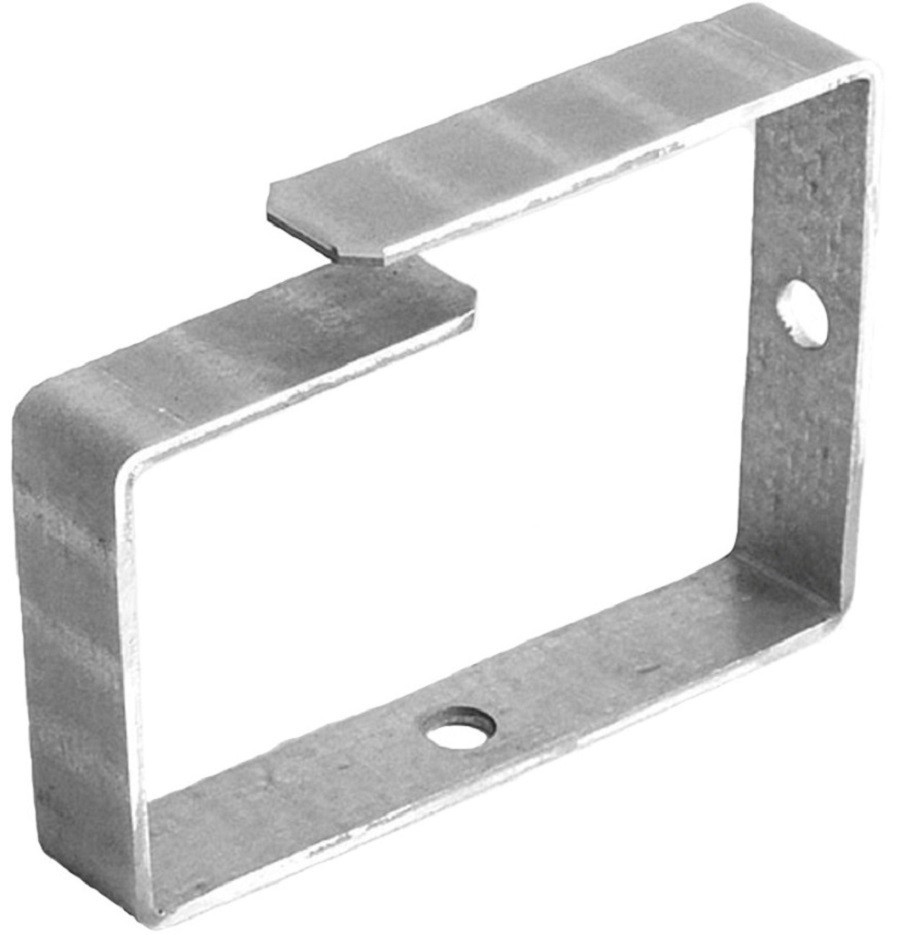 Кабельный органайзер кольцевой 45х65мм, металлический, 1 металл. кольцо, оцинкованный 10шт